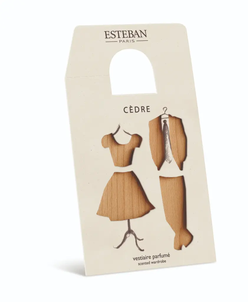 Vestiaire parfumé 'Cèdre'
