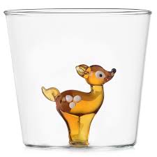Verre à eau 'Woodland Tales' Faon