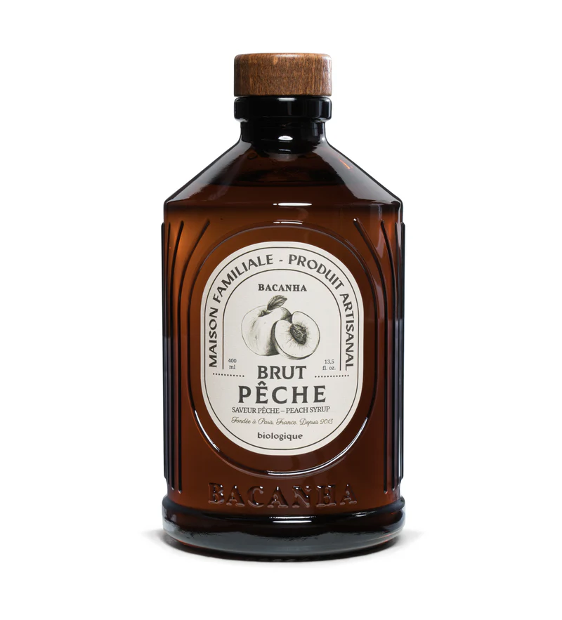 Sirop brut de Pêche Blanche 40cl