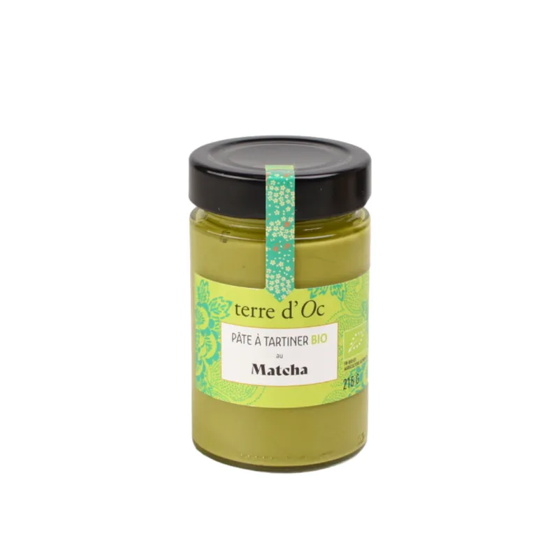 Pâte à tartiner Matcha - 215gr - Bio