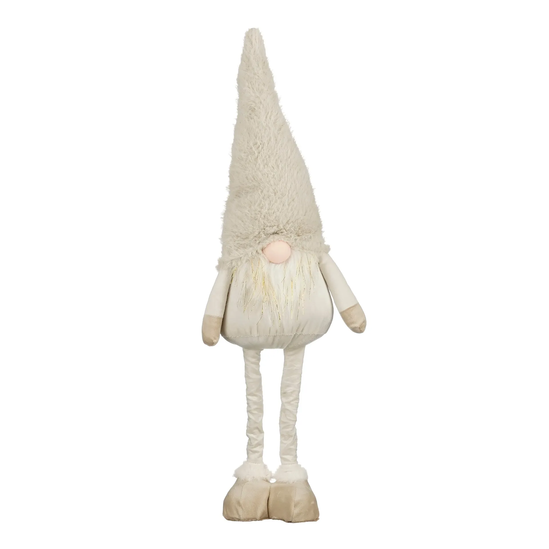 Déco 'Gnome ext.' 56/75cm crème
